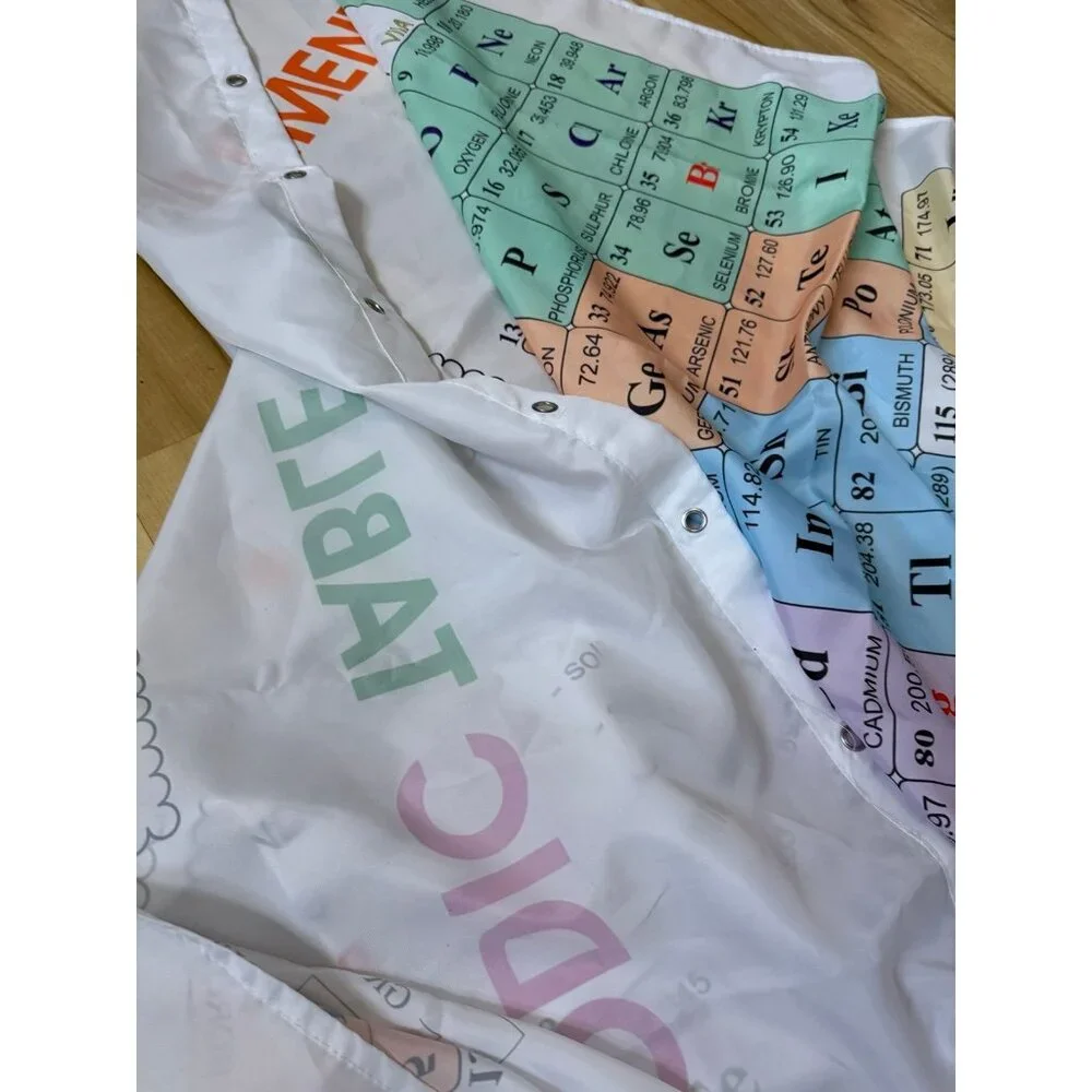 2017 Sunlet periodic table of elements fabric, large tapestry